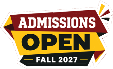 Admissions Open Fall 2027